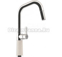 Смеситель для кухни Schock Cristalite SC-530-D выдвижной излив, эверест