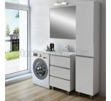 Мебель для ванной комнаты Эстет Dallas Luxe 140 R напольная, 3 ящика, зеркало DIWO Элиста