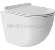 Унитаз подвесной Aqueduto Ovo Tornado OVOT0110 с ершиком
