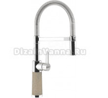 Смеситель для кухни Schock Cristalite SC-550 с гибким изливом, саббиа