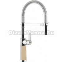 Смеситель для кухни Schock Cristalite SC-550 с гибким изливом, лунный камень
