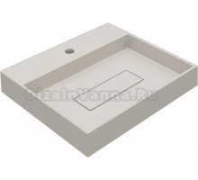 Накладная раковина Uperwood Tanos Quartz 291030048 50 см, матовая белая, жасмин