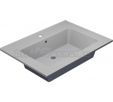 Мебельная раковина Uperwood Parma Quartz 291003001 65 см, матовая белая, жасмин