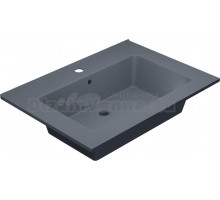 Мебельная раковина Uperwood Parma Quartz 291003002 65 см, матовая серая, бетон