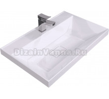 Мебельная раковина VERSALIA Bazis 70 глянцевая белая