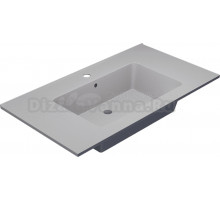 Мебельная раковина Uperwood Parma Quartz 291003009 85 см, матовая белая, жасмин