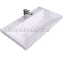 Мебельная раковина VERSALIA Bazis 80 глянцевая белая