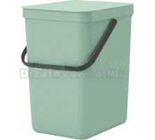 Мусорное ведро Brabantia Sort&Go 212765 25 л, мятно-голубое