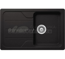 Мойка кухонная Schock Formhaus 45 D Cristalite неро