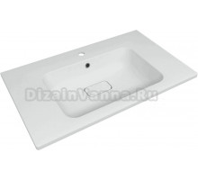 Мебельная раковина Uperwood Lagoon Quartz 297000017 80 см, матовая белая, жасмин