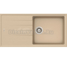 Мойка кухонная Schock Element 60D Large Cristalite лунный камень