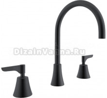 Смеситель для раковины Ramonsoler Adagio 914201MLNM матовый чёрный