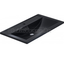 Мебельная раковина Uperwood Foster Quartz 291030038 80 см, матовая черная, уголь