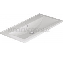 Мебельная раковина Uperwood Foster Quartz 291030040 90 см, матовая белая, жасмин