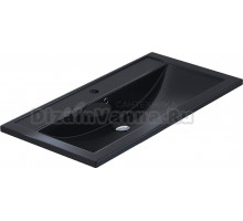 Мебельная раковина Uperwood Foster Quartz 291030042 90 см, матовая черная, уголь