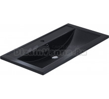 Мебельная раковина Uperwood Foster Quartz 291030043 90 см, матовая черная, космос