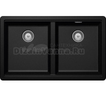 Мойка кухонная Schock Greenwich 80-2 Cristadur магма