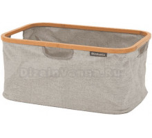 Корзина для белья Brabantia 118180 серая