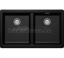 Мойка кухонная Schock Greenwich 701066U 80-2 Cristadur магма