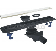 Душевой трап (лоток) BelBagno Luce BB-LD-LUCE-70-BIANCO 65 см, матовый белый