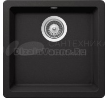 Мойка кухонная Schock Quadro 50 Cristalite неро