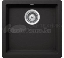Мойка кухонная Schock Quadro 701046U 50 Cristalite неро