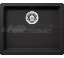 Мойка кухонная Schock Quadro 701047U 60 (N-100) Cristalite неро
