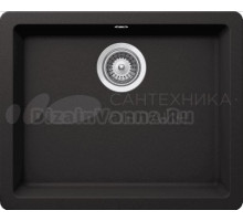 Мойка кухонная Schock Quadro 60 Cristalite неро