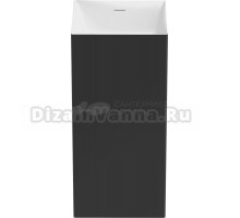 Раковина Wellsee Pure BY Wellsee 230713000 40, матовая черная/глянцевая белая