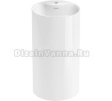 Раковина Wellsee Chalice Perfection 230614000 45, глянцевая белая