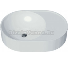 Накладная раковина Uperwood Luna 2911020343 50 см, белый