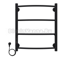 Полотенцесушитель электрический Azario VERONA 500/600 черный (AZ04756B)