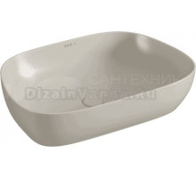 Накладная раковина VitrA Outline Recycled 7993B066-0016 матовый тауп