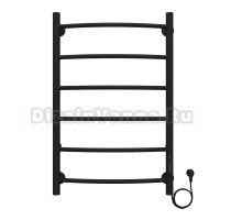 Полотенцесушитель электрический Azario VERONA 500/800 черный (AZ04858B)