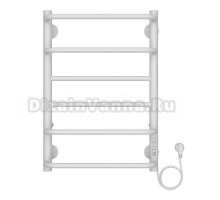 Полотенцесушитель электрический Azario MILAN 400/600 белый (AZ90846W)