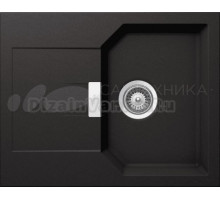 Мойка кухонная Schock Manhattan 40D Cristalite неро
