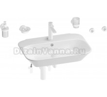 Комплект Wellsee Eclatant 201007500 глянцевый белый, матовый белый, 9 в 1