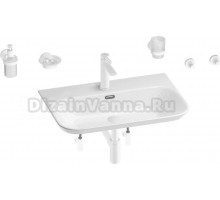 Комплект Wellsee Eclatant 2.0 201007510 глянцевый белый, матовый белый, 9 в 1