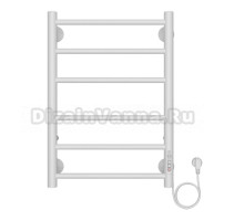 Полотенцесушитель электрический Azario PARMA 400/600 белый (AZ10846W)