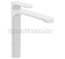 Смеситель для раковины AZARIO VIANO высокий, белый (AZ-158345526)
