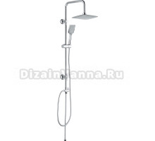 Душевая стойка Melodia della vita Square MSC00101C хром