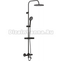 Душевая стойка Melodia della vita Salsa MSC00109C_bk черный