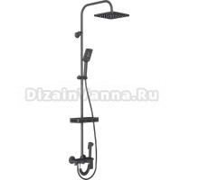 Душевая стойка Melodia della vita Blues MSC00108C_bk черный