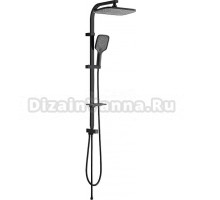 Душевая стойка Melodia della vita Etude MSC00113С_bk черная