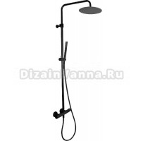 Душевая стойка KERAMA MARAZZI Ole 61157KM.01.093 черный матовый