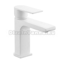 Смеситель для раковины AZARIO DELANO белый матовый AZ-158445226
