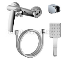 Смеситель для душа Azario REULEAUX с ручным душем, хром (AZ-VWF338296C)