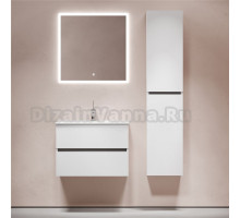 Мебель для ванной комнаты Sancos Urban 70 белый глянец, раковина белая