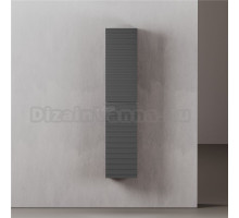 Шкаф-пенал для ванной Sancos Folk 35 универсальный, grey soft