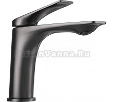 Смеситель для раковины Shevanik S9101T оружейная сталь